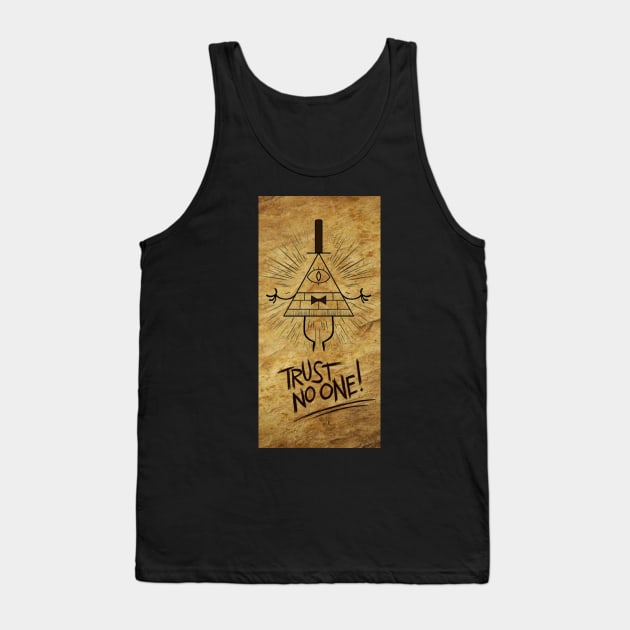 No One Trust Symbol Tank Top by semekadarso